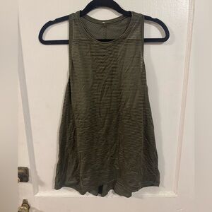Lululemon tie back tank top